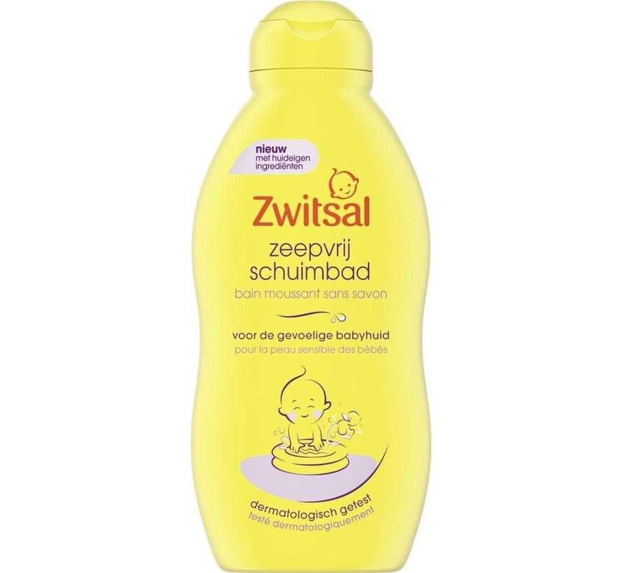 Baby Schuimbad / Badschuim Zeepvrij - 6x 200ml Voordeelverpakking