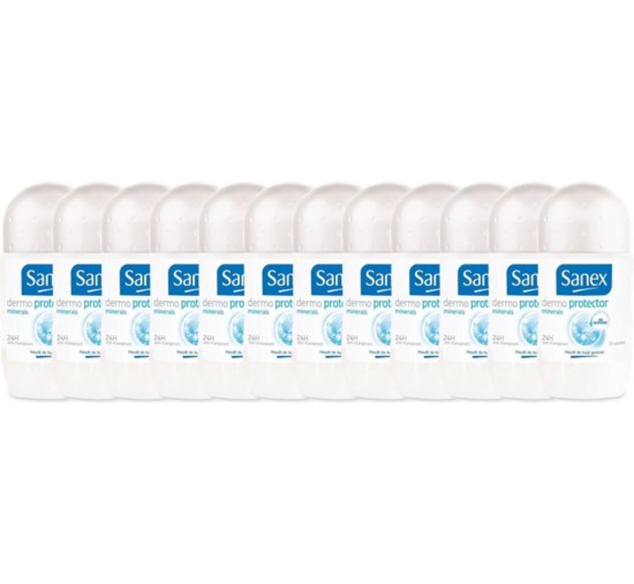 Dermo Protector - Deodorant Roller - 12x 50ml - Voordeelverpakking