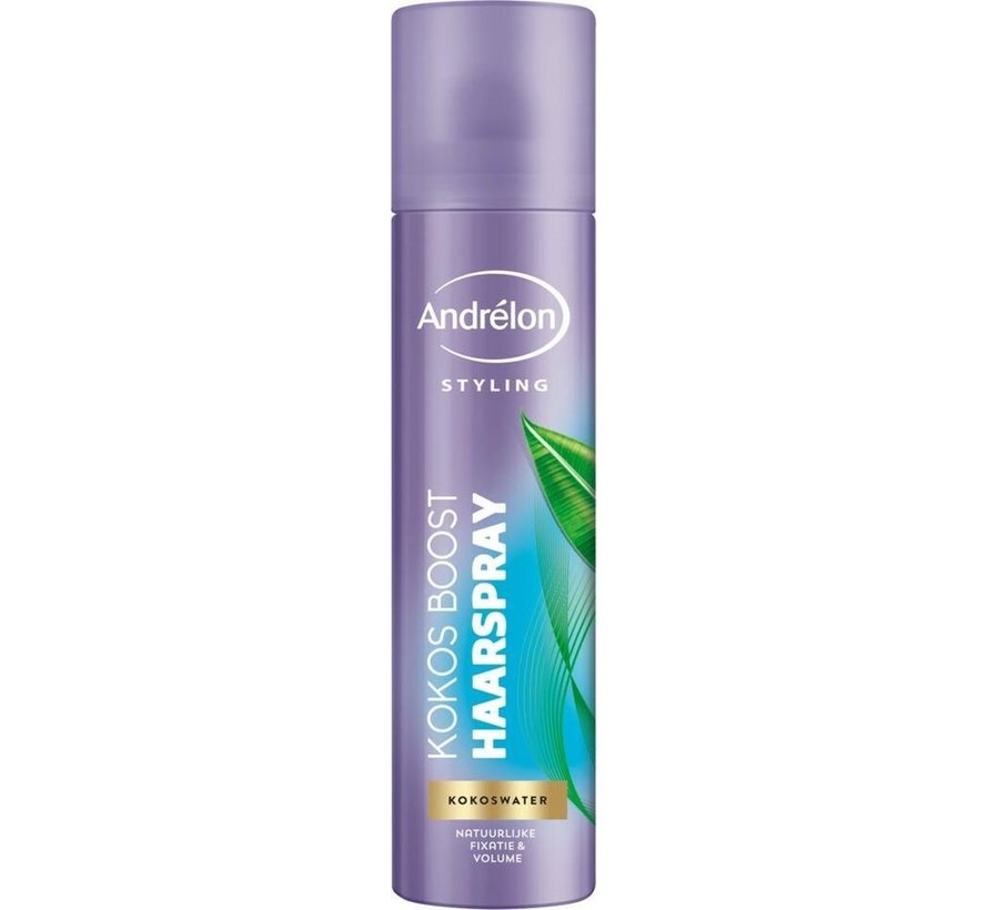 Stying Kokos Boost - Haarspray - 6x 250ml Voordeelverpakking