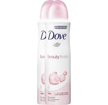 Dove Beauty Finish - Deodorant Spray - 2x 150ml