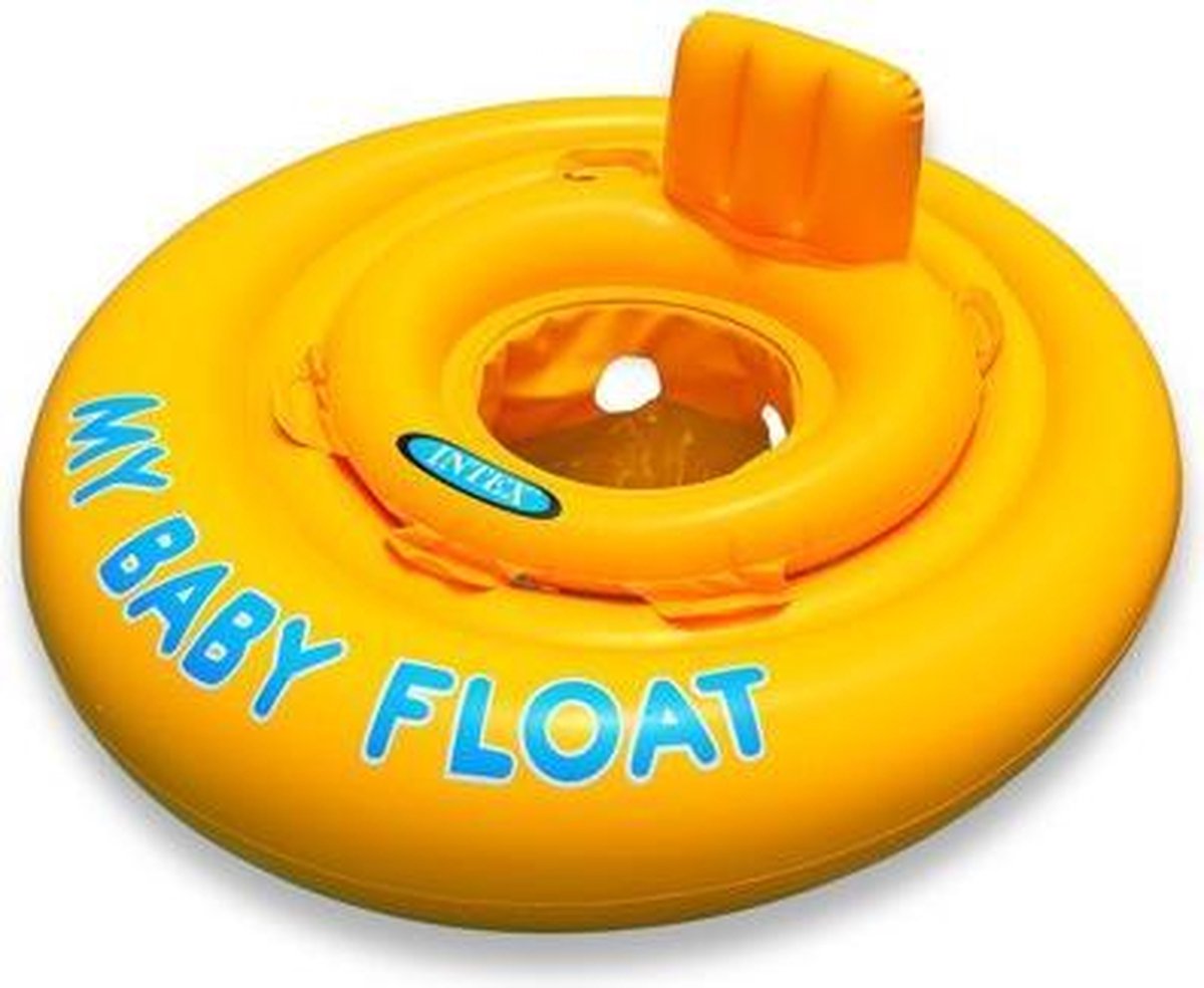 Pekelin Zwemband Voor Baby's - Zwemtrainer Met Zonnedak - Geschikt Vanaf 6 Maanden - Met Handpomp