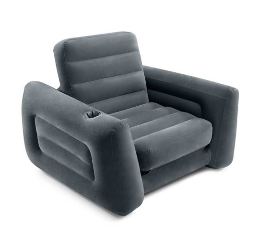 Pull-out chair - uitklapbare opblaasbare stoel / logeerbed (1 persoons)