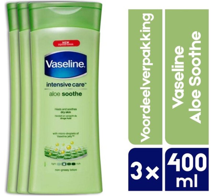 Aloe Soothe Intensive Care Bodylotion - 3x 400ml