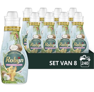 Robijn Creations Kokos - Wasverzachter - (8x30) 240 wasbeurten (8x750ml)
