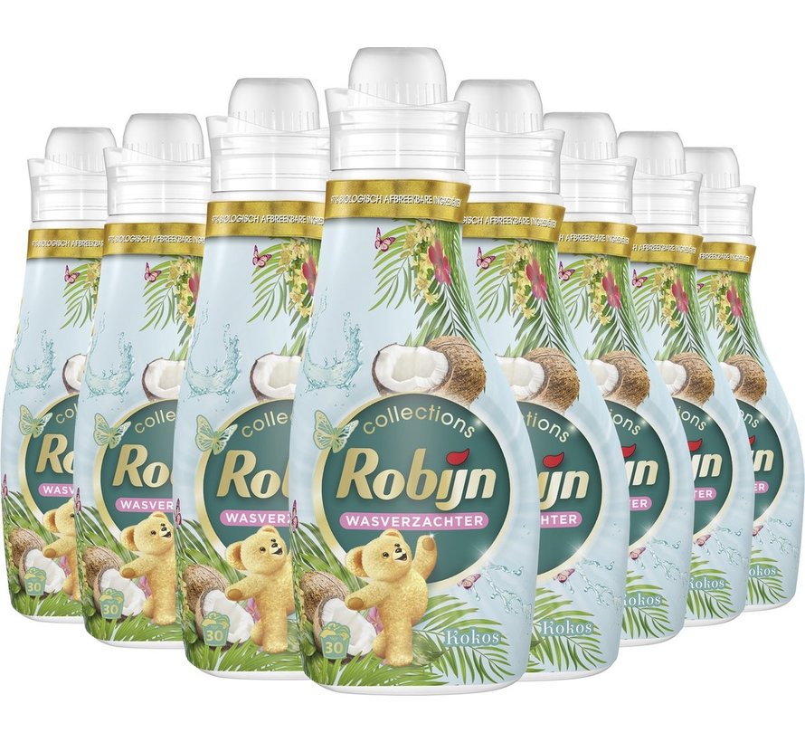 Creations Kokos - Wasverzachter - (8x30) 240 wasbeurten (8x750ml)