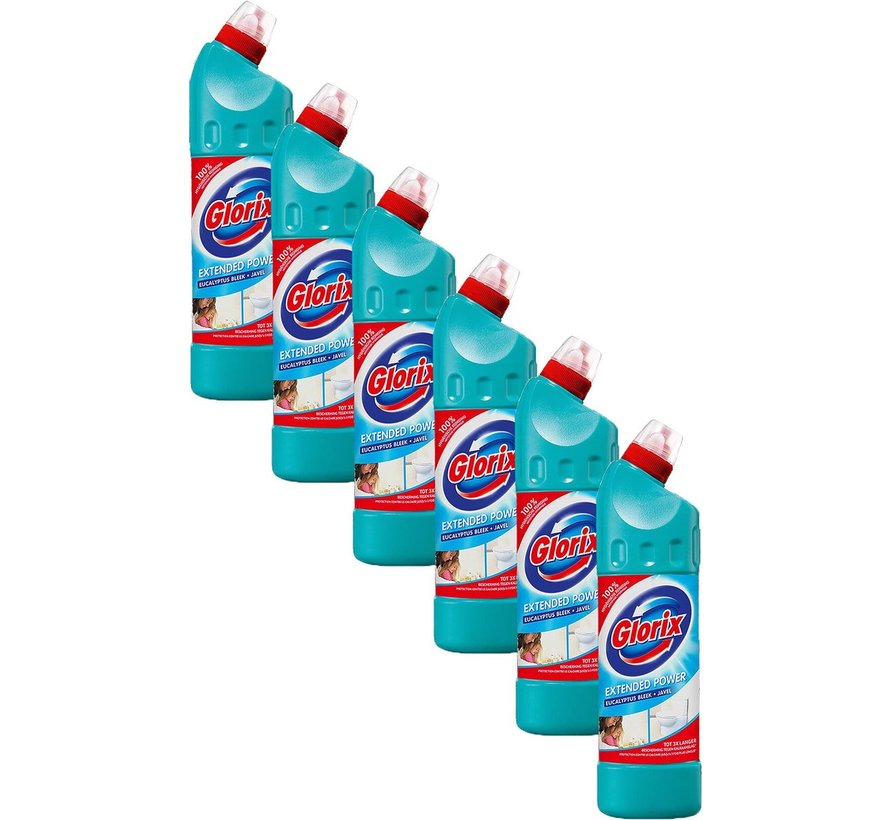 Eucalyptus bleek - Toiletreiniger - 6x 750ml - Voordeelverpakking