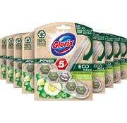 Glorix Power 5 Wc Blok - Eco Pack Cucumber / Komkommer - 9 stuks