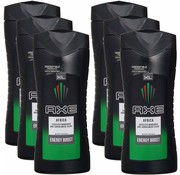 Axe Douchegel Africa Bodywash XL - 6x 400ml -Voordeelverpakking