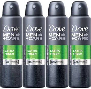 Dove Men+Care Extra Fresh - Deodorant Spray - 4x 150ml