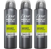 Dove Men+Care Sport Active+Fresh - Deodorant Spray - 3x 150ml