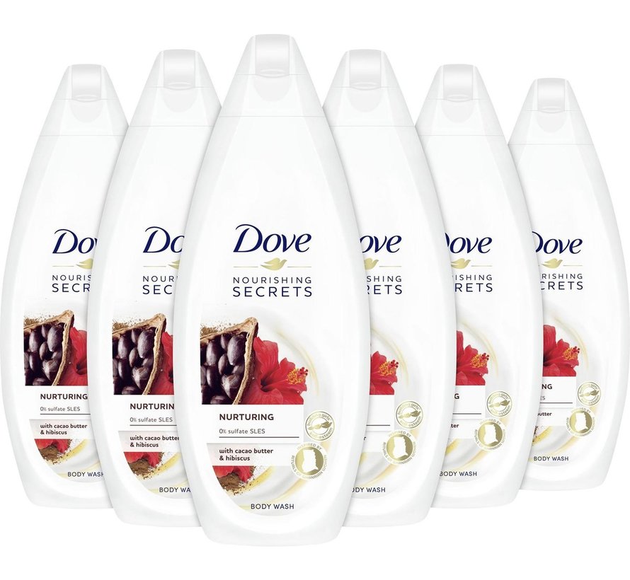 Nourishing Secrets - Nurturing Douchecreme - Douchegel - 6x 225ml