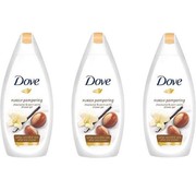 Dove Purely Pampering - Shea Butter & Vanilla Douchecreme - Douchegel XL - 3x 500ml