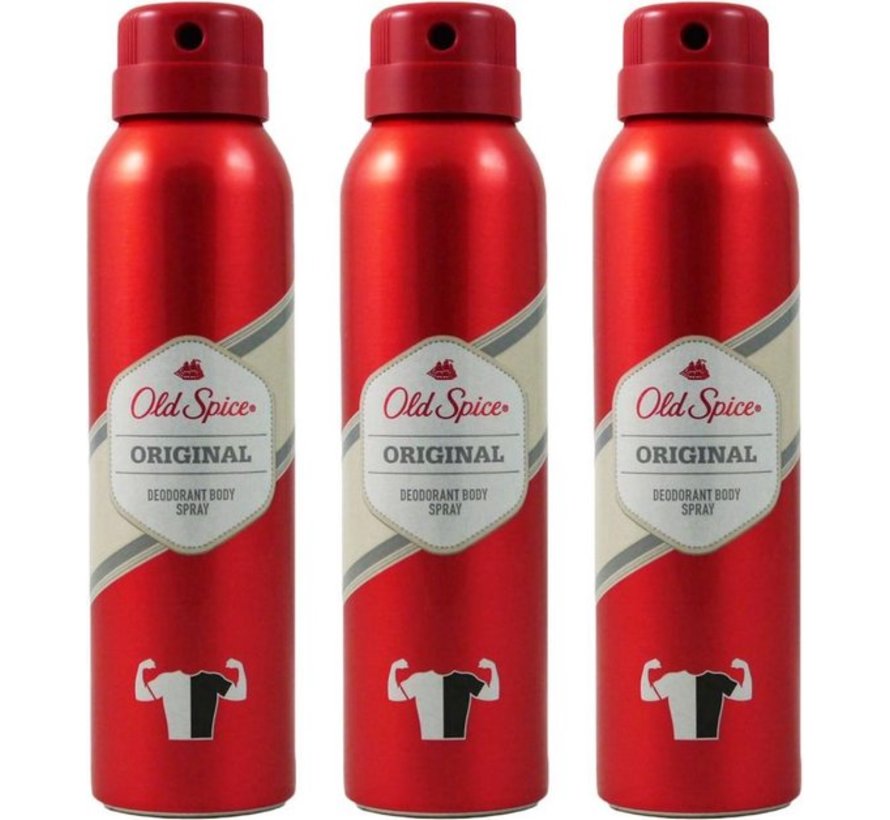 Original - Deodorant Spray - 3x 150ml