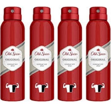 Old Spice Original - Deodorant Spray - 4x 150ml
