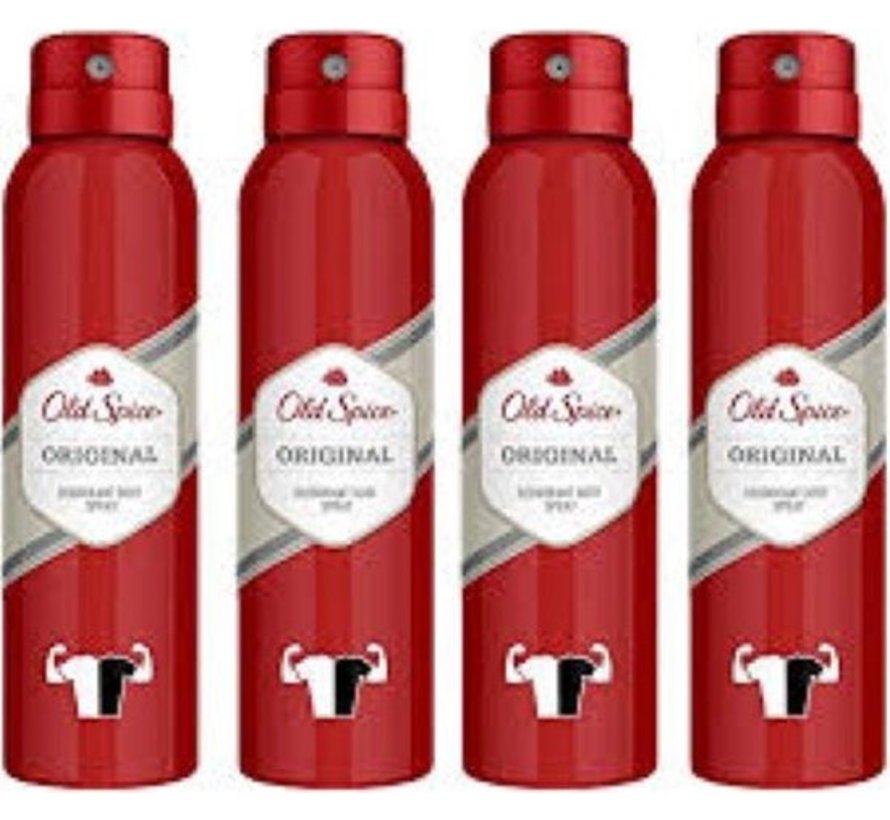 Original - Deodorant Spray - 4x 150ml