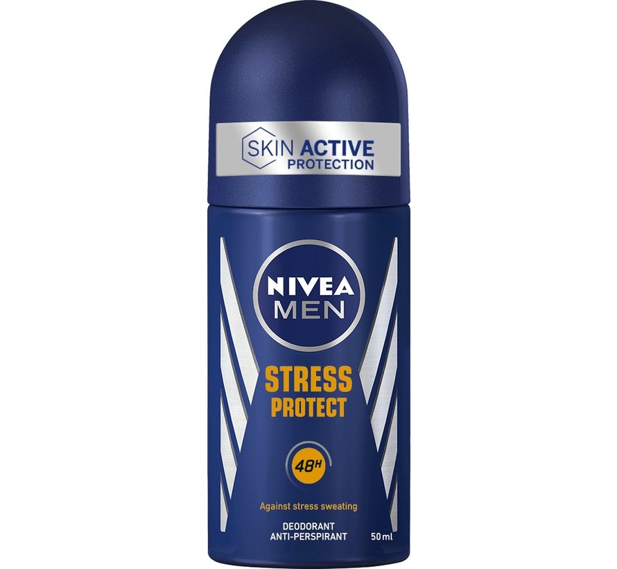 Men Stress Protect - Deodorant Roller - 6x 50ml - Voordeelverpakking