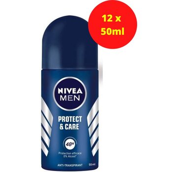 Nivea Men Protect & Care - Deodorant Roller - 12x 50ml - Voordeelverpakking