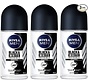 Men Invisible Black & White Original - Deodorant Roller - 3x 50ml