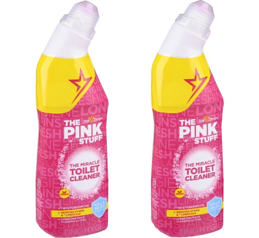 Stardrops The Pink Stuff The Miracle Cleaner Toiletreiniger 2x