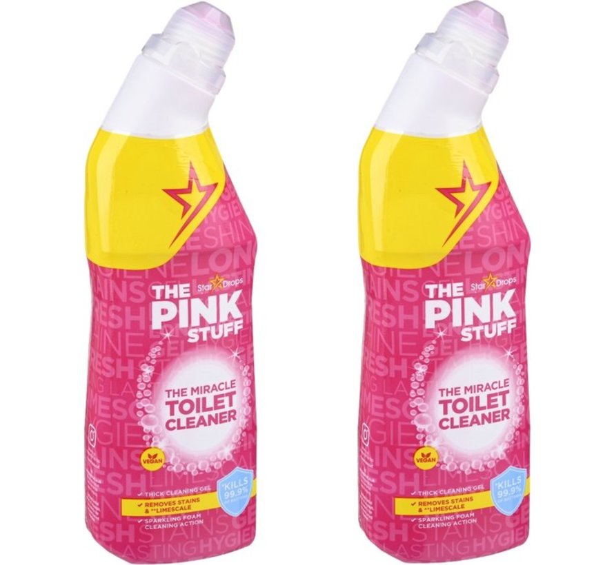 The Pink Stuff - The Miracle Cleaner - Toiletreiniger - 2x 750ml