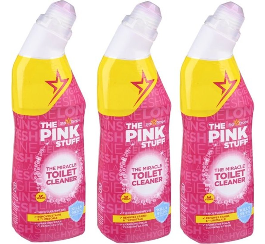 The Pink Stuff - The Miracle Cleaner - Toiletreiniger - 3x 750ml