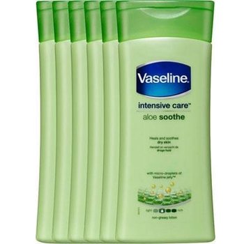 Vaseline Aloe Soothe Intensive Care Bodylotion - 6x 200ml - Voordeelverpakking