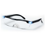 Ultra Vue Vergrotende bril met LED verlichting - vergroot 160% - vergrootglasbril – loepbril – vergrootbril - Bekend van TV