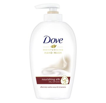 Dove Verzorgende Handzeep Fine Silky - Met pompje - 250ml