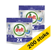 Dreft Original - All in One - Vaatwastabletten - Regular (2x100) - 200 Stuks / Capsules