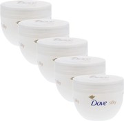 Dove Silky Body Cream / Bodycrème - 5x 300ml