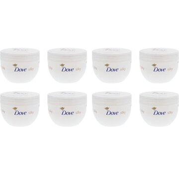 Dove Silky Body Cream / Bodycrème - 8x 300ml