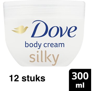 Dove Silky Body Cream / Bodycrème - 12x 300ml