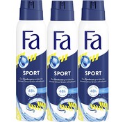 FA Sport - Deodorant Spray - 3x 150ml