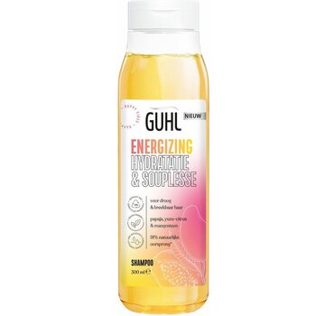Guhl Energizing - Hydratatie & Souplesse - Shampoo - 4x 300ml - Voordeelverpakking