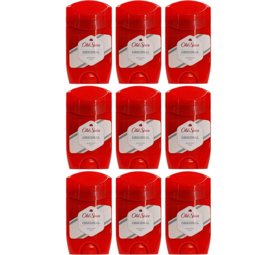 Original - Deodorant Stick - 9x 50ml - Voordeelverpakking