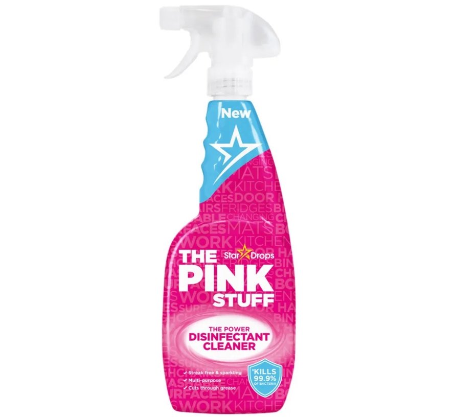 The Pink Stuff - The Power Disinfectant Cleaner - Badkamerreiniger spray 750ml