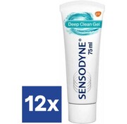 Sensodyne Deep Clean Gel - Tandpasta - 12x 75ml - Voordeelverpakking