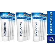 Sensodyne Extra Fresh Gel - Tandpasta - 12x 75ml - Voordeelverpakking