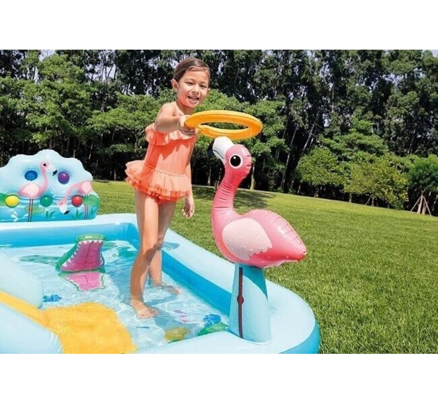 Jungle adventure - speelzwembad - 257x216x84cm