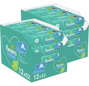 Pampers Fresh Clean Billendoekjes / Babydoekjes - 1248 doekjes (24x52 stuks)