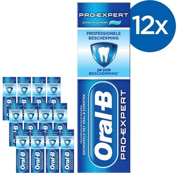 Oral-B Pro-Expert Fresh Mint - Tandpasta - 12x 75ml - (6x 2pack)