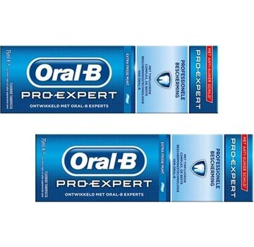 Oral-B Pro-Expert Fresh Mint - Tandpasta - 2x 75ml - Professionele Bescherming