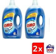 Omo Wit - Vloeibaar Wasmiddel - 2x 5 Liter (5000ml) / 200 wasbeurten