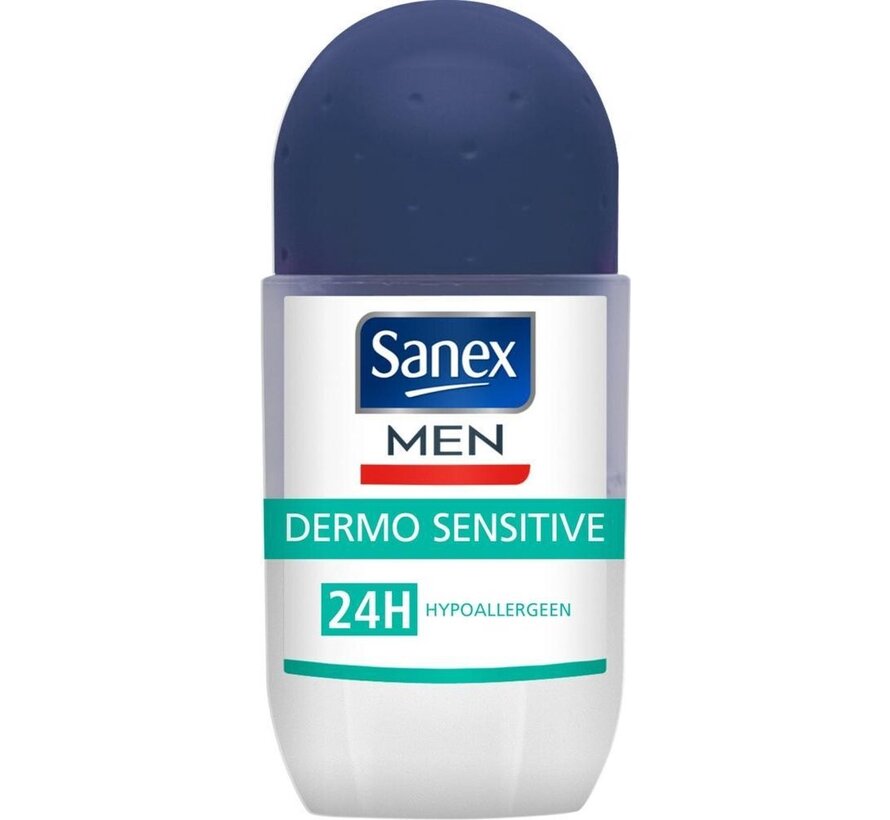 Men Dermo Sensitive - Deodorant Roller - 6x 50ml Voordeelverpakking