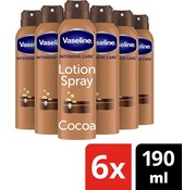 Vaseline Cocoa Radiant - Intensive Care - Bodylotion Spray - 6x 150ml