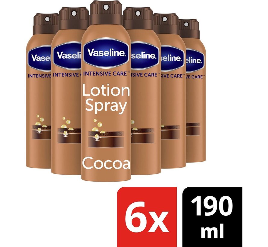 Cocoa Radiant - Intensive Care - Bodylotion Spray - 6x 150ml