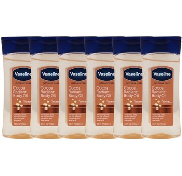 Vaseline Cocoa Radiant - Intensive Care - Body Oil - 6x 200ml