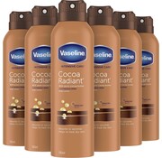 Vaseline Cocoa Radiant - Intensive Care - Bodylotion Spray - 6x 150ml