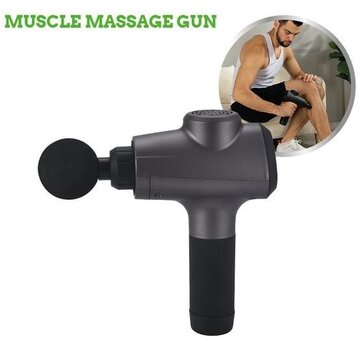 Bekend van TV Muscle Massage Gun Set - Verlicht spierpijn en verbetert de bloedcirculatie - massageapparaat