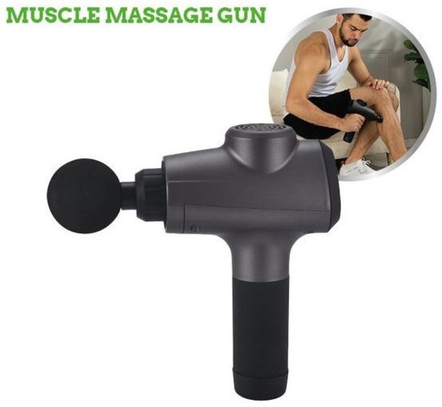 Muscle Massage Gun Set - Verlicht spierpijn en verbetert de bloedcirculatie - massageapparaat